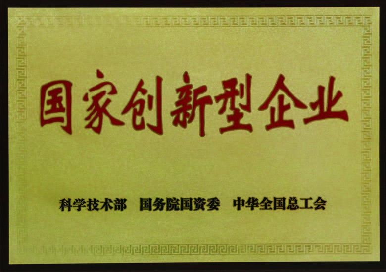 國(guo)傢(jia)創新(xin)型齊(qi)業